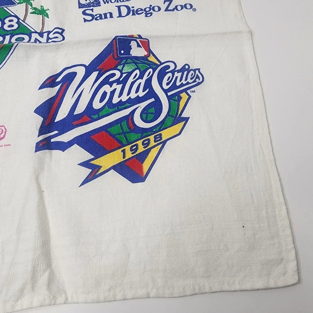 San Diego Padres 1998 Rally Towel Welcome Back To The Jungle SD Zoo NL Champions